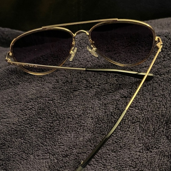 Kenneth Cole Unisex Gold Metal Aviator Sunglasses KC00023 32B NEW main image 12